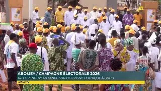 Abomey / 2026 Election Campaign: UP le Renouveau launches its political offensive in Goho