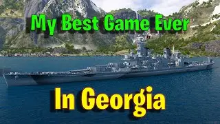 My Best Game Ever in Georgia! World of Warships Legends