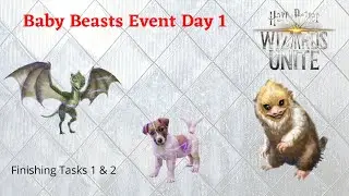 Baby Beasts Event Day 1 - Wizards Unite