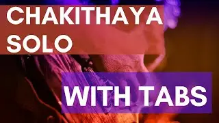 Chakithaya Guitar Lesson (Solo Tabs in the Description)