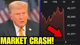 🚨 Трамп обрушивает фондовый рынок этим постом