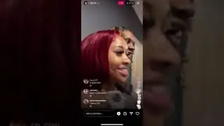 Lil Durk bought India Royale a million dollar ring on Instagram Live