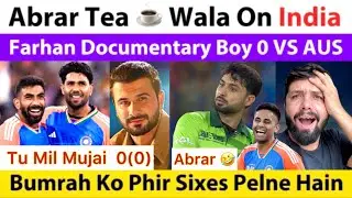 Abrar Ahmed Warned India 🇮🇳 Before 15 Feb In T20 WC 2026 | Farhan Flop & Want Sixes To Bumrah