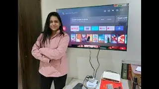 OnePlus 108 cm  Y Series TV Installation & First Look 2024