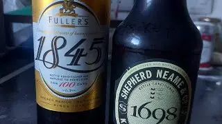 LIVE - Fuller's 1845 Vs Shepherd Neame 1698 Beer Review & Wraggys Taproom Beer Chat