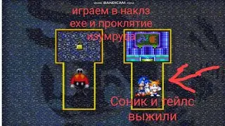 Играем в knuckles.exe проклятие изумруда (tails demo)