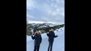 FUN WITH THE KO BROTHERS (SNOWBOARD IN MAMMOTH LAKE) EP27