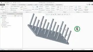 Creo parametric tutorial tamil ll dimension pattern
