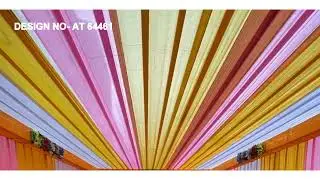 Exclusive Ceiling Fabric for Reception & Banquet Events 9924799905 CALL NOW