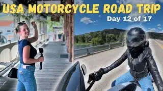 Wycieczka motocyklowa po USA, dzień 12 | Malownicze trasy Wyoming i kultowy przystanek w Jackson ...