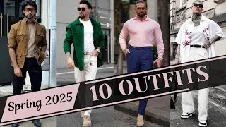 10 Latest Spring Outfit Ideas for Men 2025 | Men's Fashion