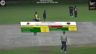 SPARTAN CC  VS  WASL DRAGONS  BRIGHT LINE FRIDAY LEAGUE AT EDEN GARDENS AJMAN