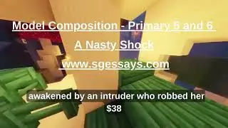 A Nasty Shock  - Singapore Model Composition / Essay