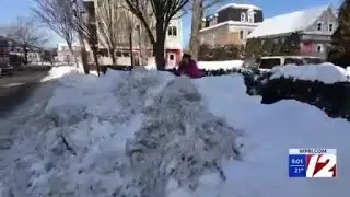 Street parking limited in Providence as snow cleanup efforts continue