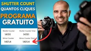 Simples e Gratuito. Como saber quantos cliques tem sua C&acirc;mera fotogr&aacute;fica. FREE SHUTTER COUNT