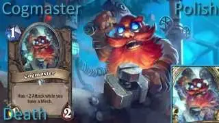 Cogmaster card sounds in 12 languages -Hearthstone✔