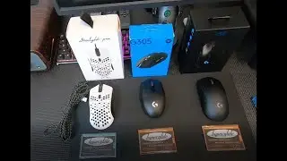 Установка Hyperglide на 3 игровые мыши! Finalmouse Ultralight, G pro wireless и G305