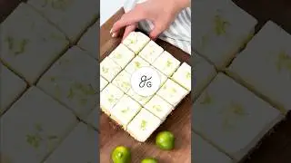 The BEST Key Lime Pie Bars Recipe! 💚 Like a slice of sunshine!