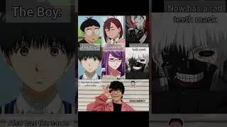 POV: You Realize Dandadan is Just Tokyo Ghoul in a Parallel Universe 🧬🌀 #tokyoghoul #dandadan#shorts