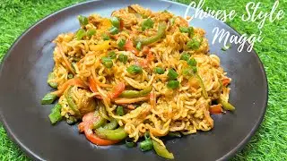 Quick & Easy Chinese Style Maggi Recipe | Maggi Recipe | Foodies Corner