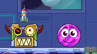 Несносный Красный Шар Против Квадрата. Ball Adventure 2. Мультфильм Игра. 3 Часть. Red Ball.