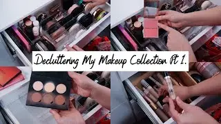 Decluttering My Makeup Collection 2021 Pt 1