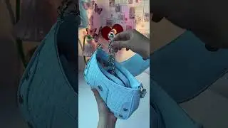 Omg, this blue bag is so cute! #pursefinds #bag #fok