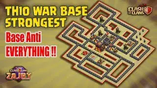 WORLD BASE TownHall 10 | TH10 War Base Strongest 2017 | Clash of Clans