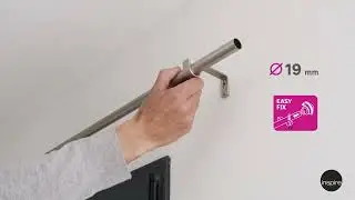 Découvrez comment installer facilement la tringle à rideaux extensible L2 INSPIRE !