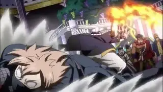 Fairy tail Vs Sabertooth.