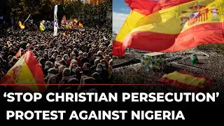 LIVE | Protest Outside Nigerian Embassy in Madrid | Catholics Demand Action After Mass Abductions