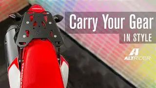 Honda CRF300L / Rally Rear Luggage Rack Features by AltRider