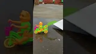 Auto Rickshaw Stunt Video Short 🥰😱 #shortsfeed #toyswala #electricvehicle