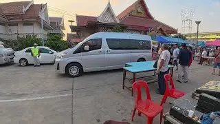 สุดคึกคัก ! น้องต้นข้าวมาถึงงานวัดพิกุลเงินแล้ว