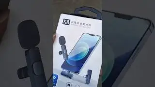 Cheapest Wrieless Mic For YouTube video🔥|K8 wireless microphone receiver