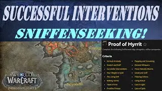 Successful Interventions! Sniffenseeking Dig Wow Quest