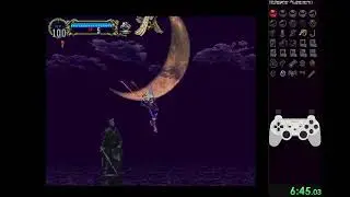 Castlevania SOTN Batmaster #156.2 (routed speedrun)