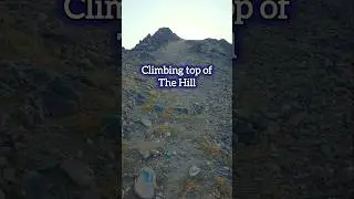 Hill climb in Saudi Arabia #climbing #hills #mountains #top