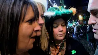 Irish Leprechaun. Mad night on St. Patrick's Day 2013. Dublin, Ireland.