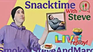 Replay LIVE Snacktime! Foodie Beauty, a tuna sandwich and health LIES? #smokeysteveandmarc #LIVE