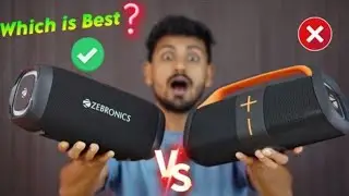 Zebronics Sound Feast 85 VS Zeb Sound Feast 200! 😳 Which is the Best Speaker?🔥