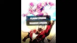 Flash Prime Vs Shazam Prime (Comics) Request #shorts #marvel #dc #1v1 #comparison
