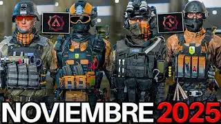 GUIA *F&Aacute;CIL* MISIONES ASALTO y APOYO (M&Eacute;DICO) TEMPORADA 1 NOVIEMBRE 2025 ESPA&Ntilde;OL BOT LOBBY
