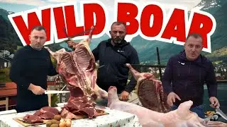 WILD BOAR! 🐗 The best dishes from BIG WILD ANIMALS by GEORGY KAVKAZ