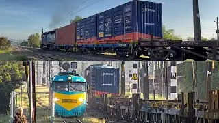 Cruzamiento Tren de la CCU y Buscarril + SFB-505