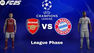 FC25- Arsenal vs Bayern FC | Champions League League Phase 