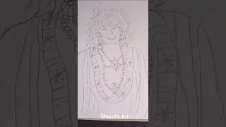 This God is AURA 😍😰 #art #artist #krishna #god #drawing #sketch #painting #shortsfeed #shorts #trend