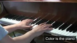 Piano part- Messager, Solo de concours for Clarinet and Piano, half note=90