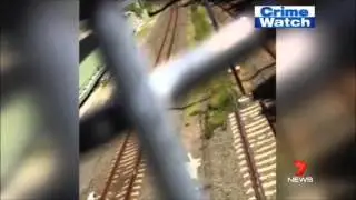 Seven News Sydney - Graffiti Vandals dicing with death (7/6/2013)