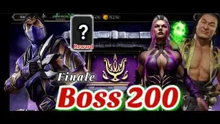 MK MOBILE Dark Queen's Fatal Tower Boss 200 Finale Battle